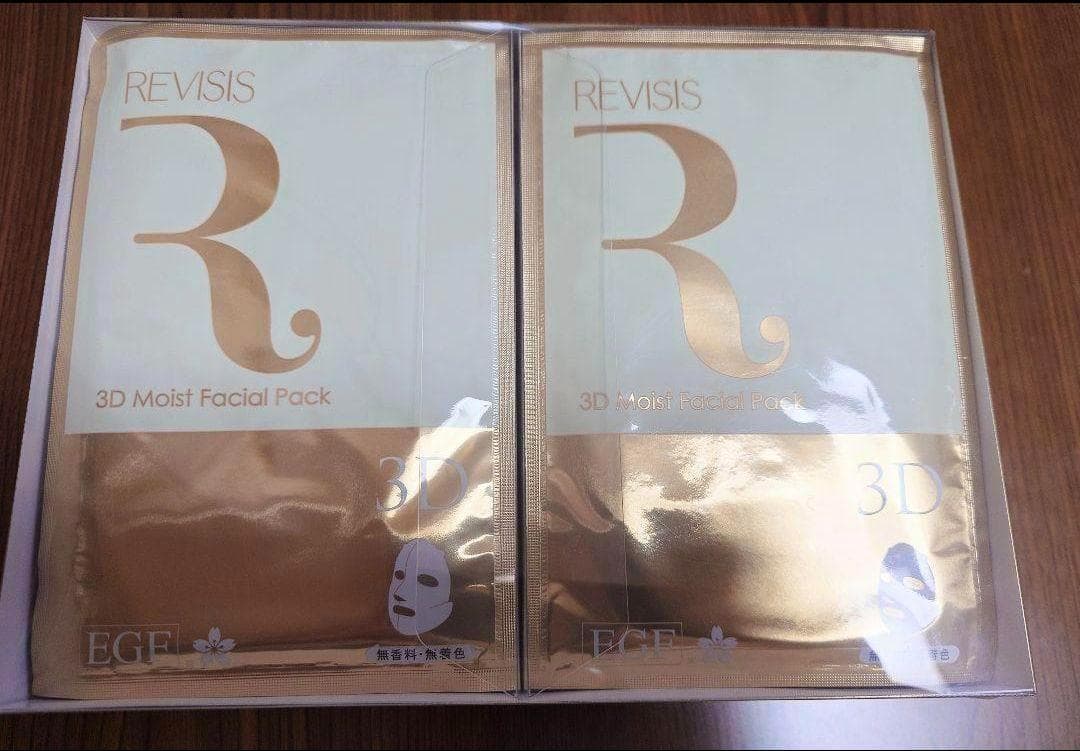 REVISIS 金 モイスチュア ３D フェイスマスク 30枚入り
