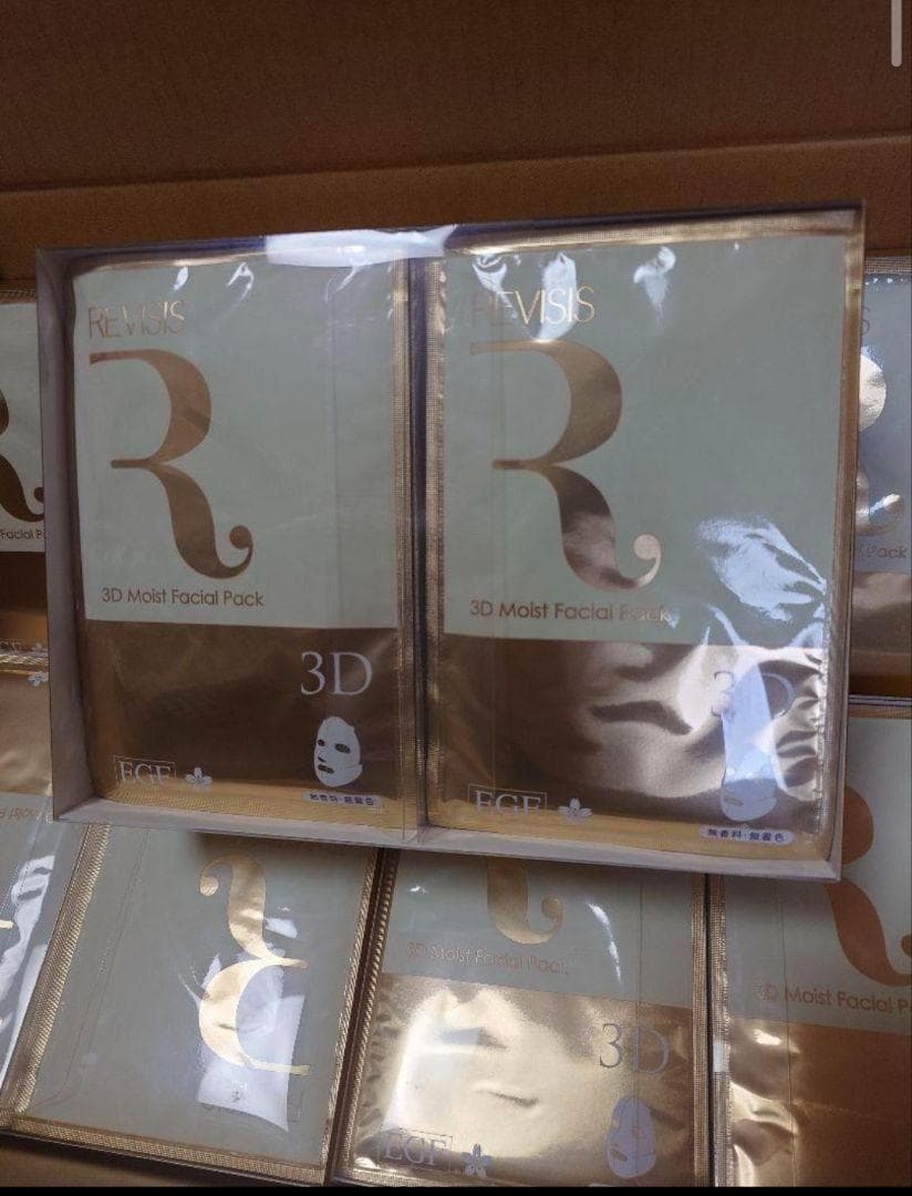 REVISIS 金 モイスチュア ３D フェイスマスク 30枚入り