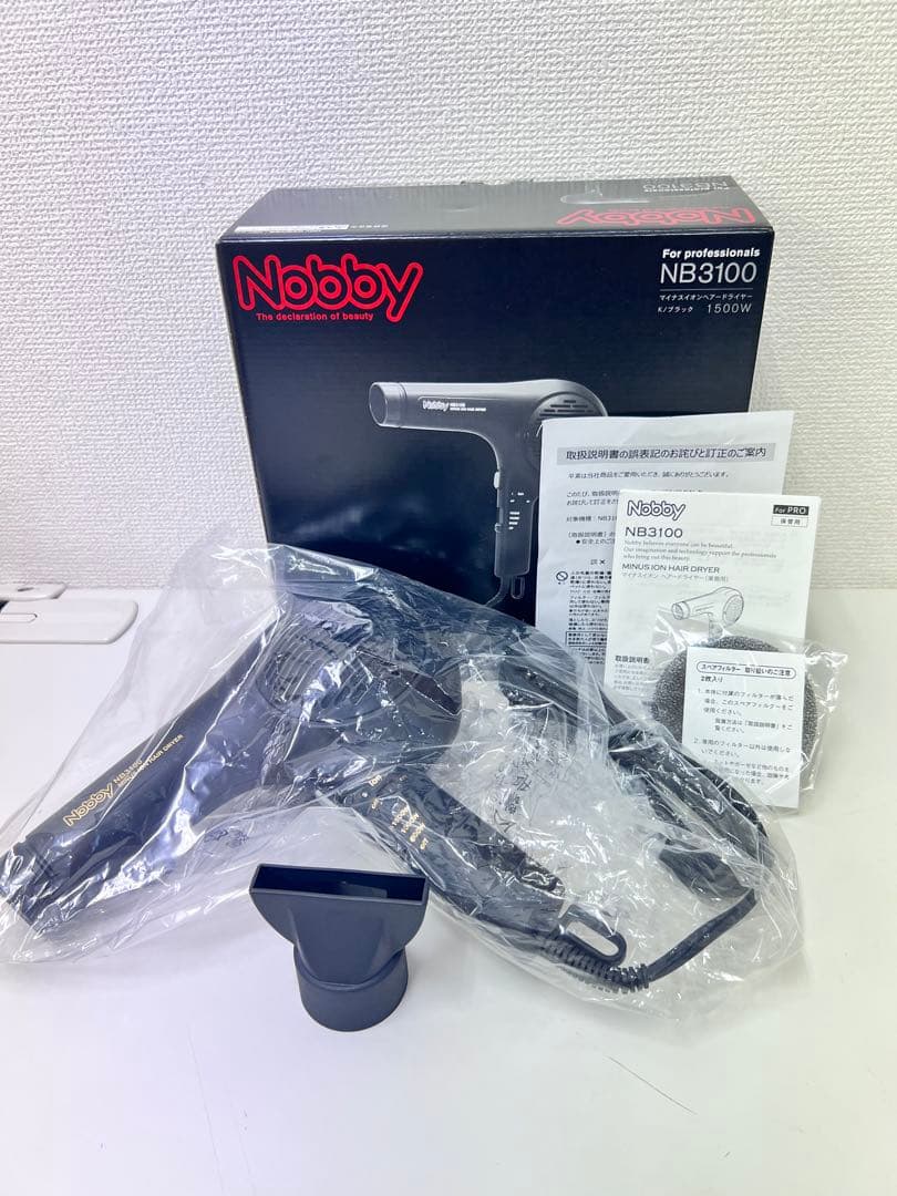 12K1#3 Nobby NB3100 マイナスイオンヘアドライヤー