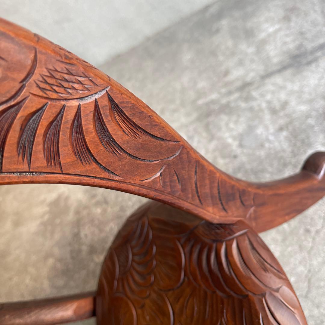 日光彫　サイドテーブル