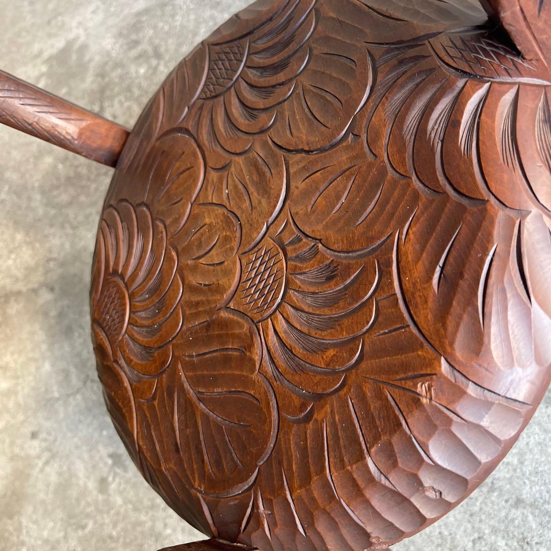 日光彫　サイドテーブル