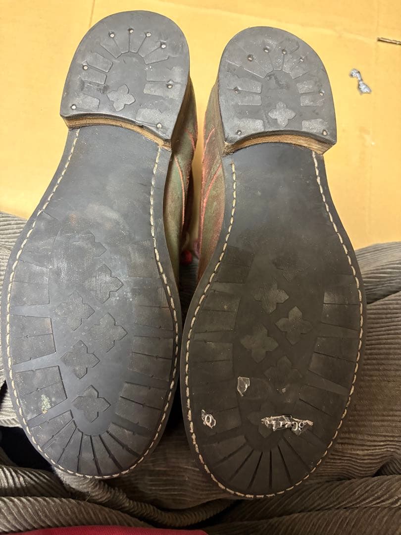 本人期　C DIEM カルペディエム シューズ 42 相当　スエード　ブーツ