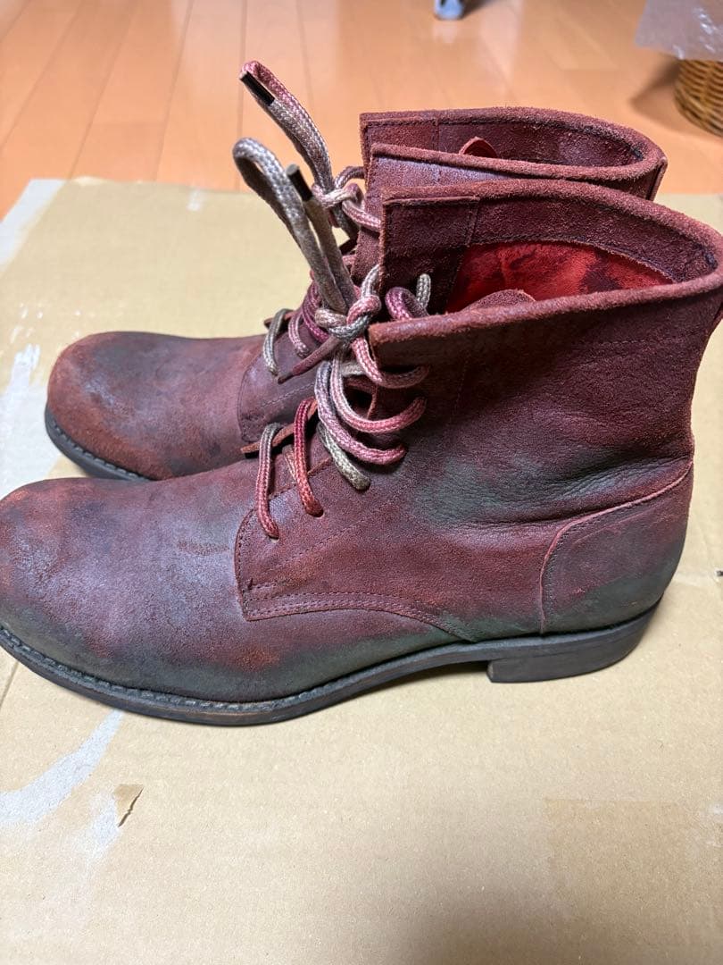 本人期　C DIEM カルペディエム シューズ 42 相当　スエード　ブーツ