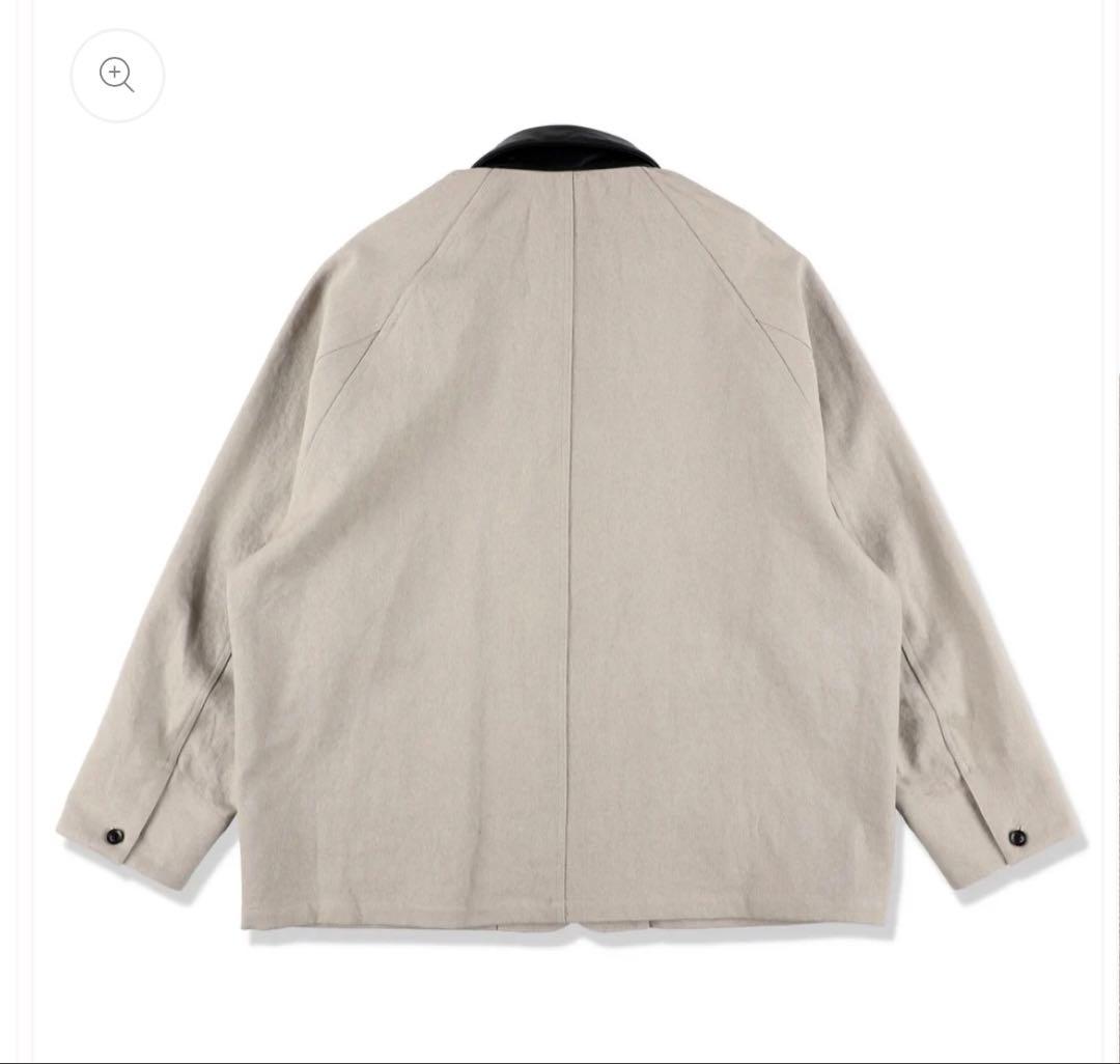 ジャケット・アウター echeveria Leather Switiching WorkJKT OVY