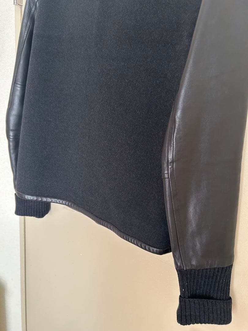 【スロウガン】SLOW&GUNレザースタジャン　サイズ3キムタク