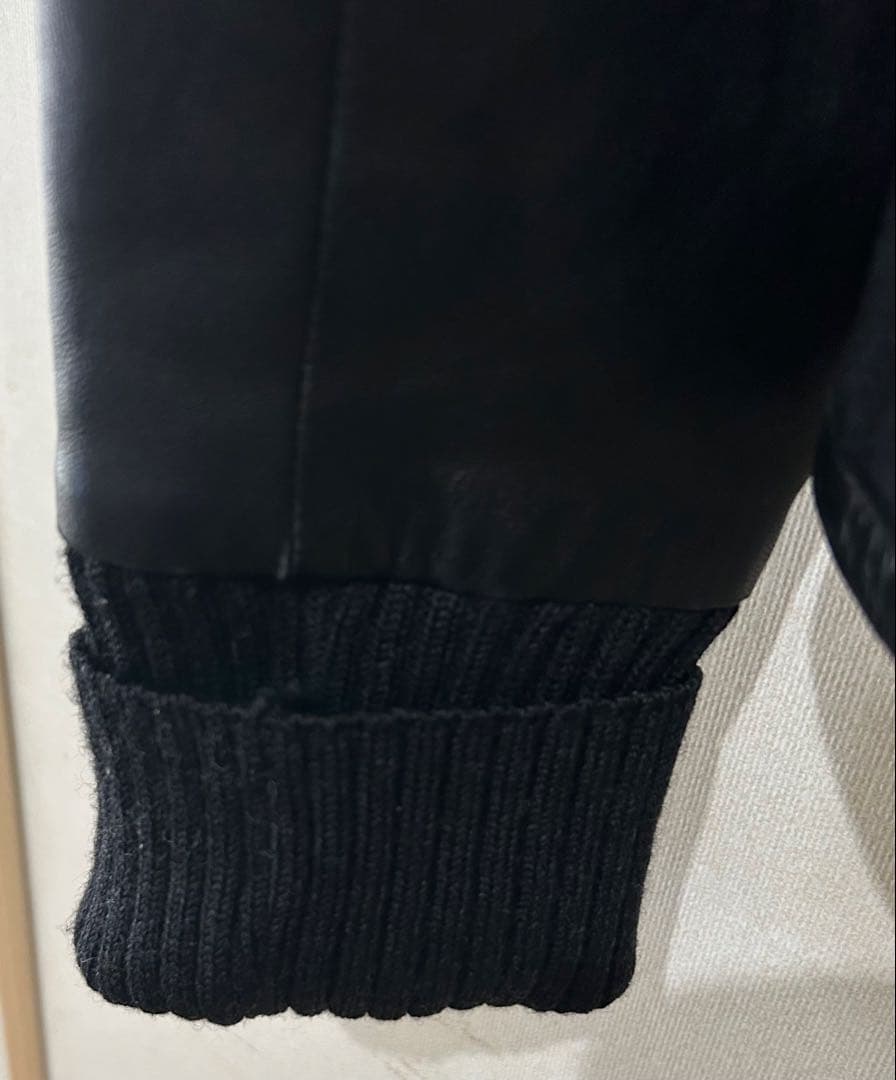 【スロウガン】SLOW&GUNレザースタジャン　サイズ3キムタク