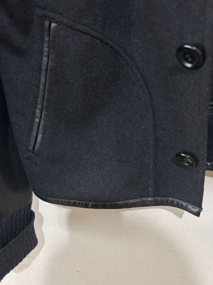 【スロウガン】SLOW&GUNレザースタジャン　サイズ3キムタク