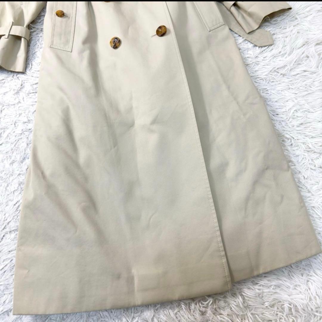 【美品/クリーニング済】バーバリーロンドン ライナー付 ロングトレンチコート
