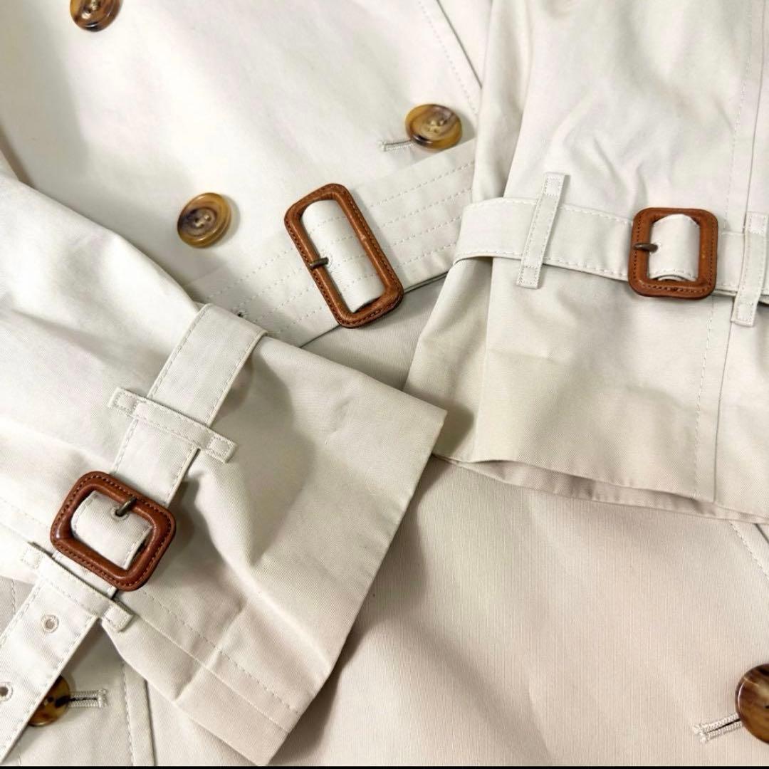 【美品/クリーニング済】バーバリーロンドン ライナー付 ロングトレンチコート