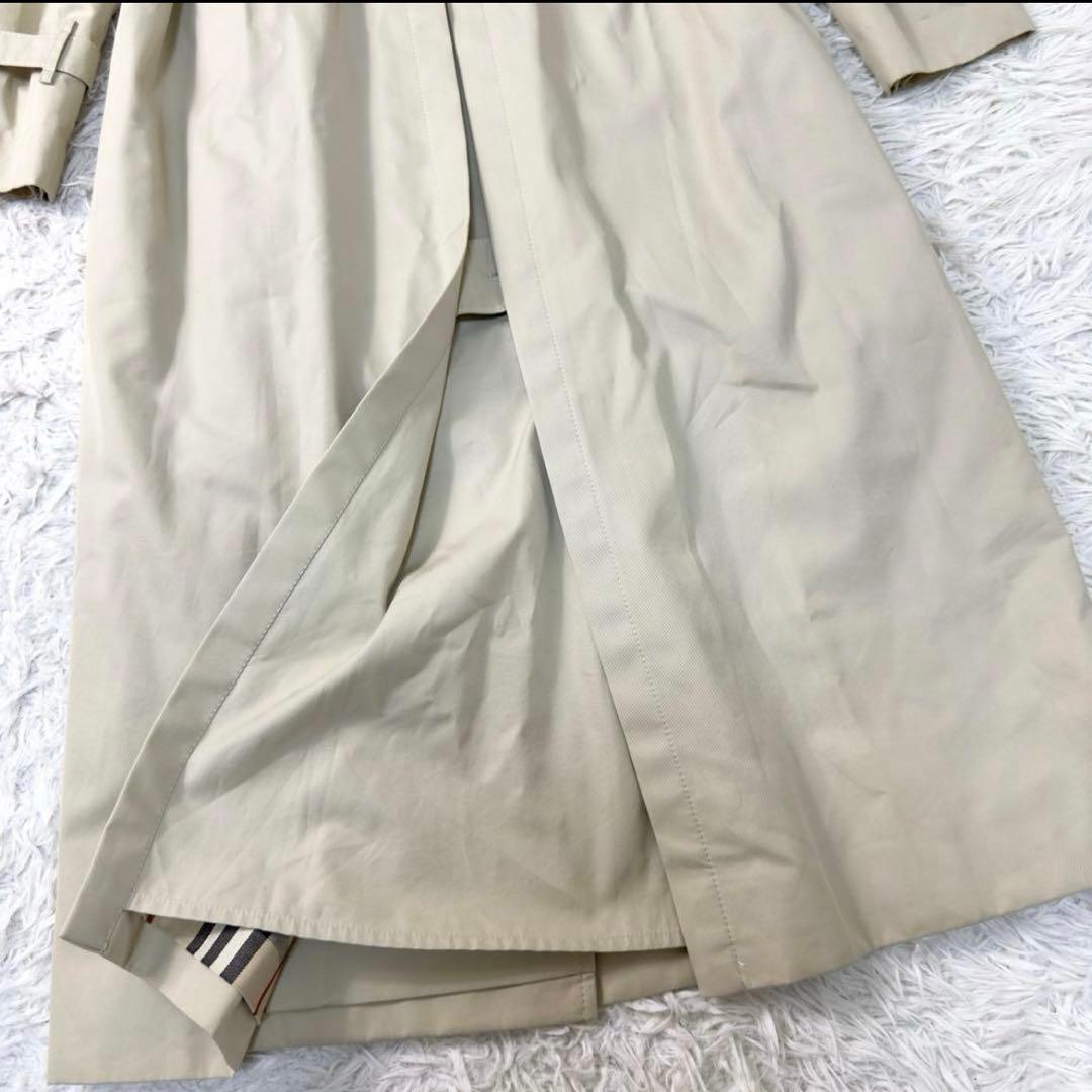 【美品/クリーニング済】バーバリーロンドン ライナー付 ロングトレンチコート