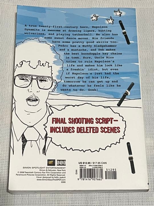 【レア】NAPOLEON DYNAMITE ナポレオン・ダイナマイト 台本