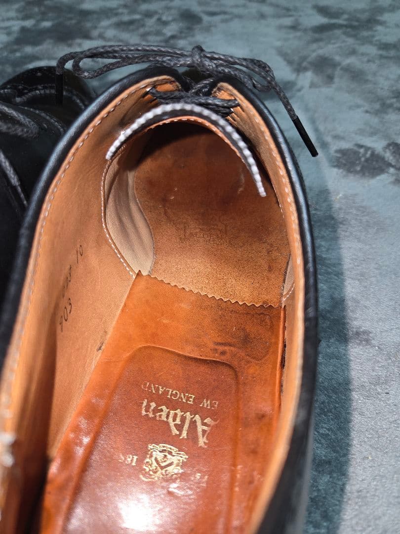 Alden 903 ショートウィングチップ