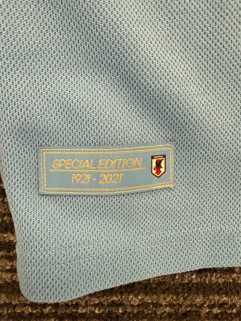 サッカー日本代表　アディダス　100周年記念ユニフォーム　田中碧