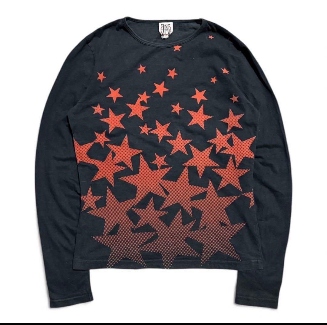 トップス JEAN PAUL GAULTIER multi star print L/S