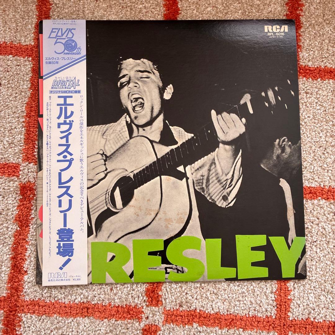 ELVIS PRESLEY LP レコード 登場