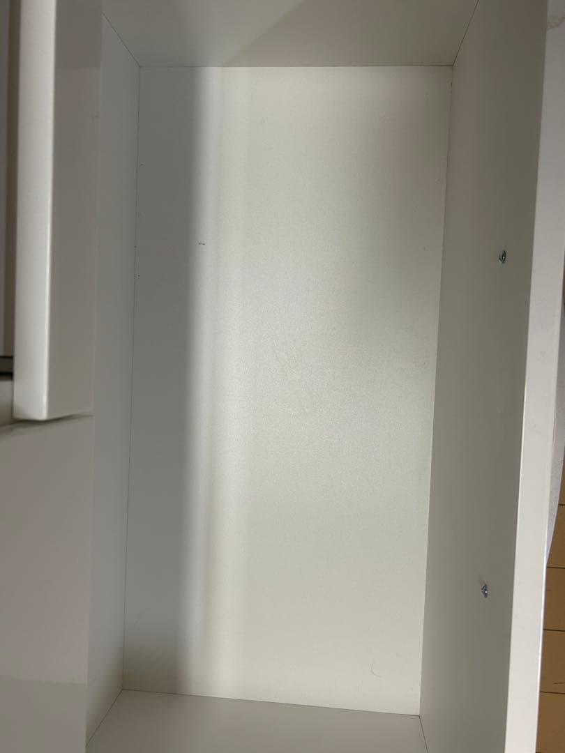 【特価】ニトリ　食器棚　キッチンボード(コパン 80KB WH)