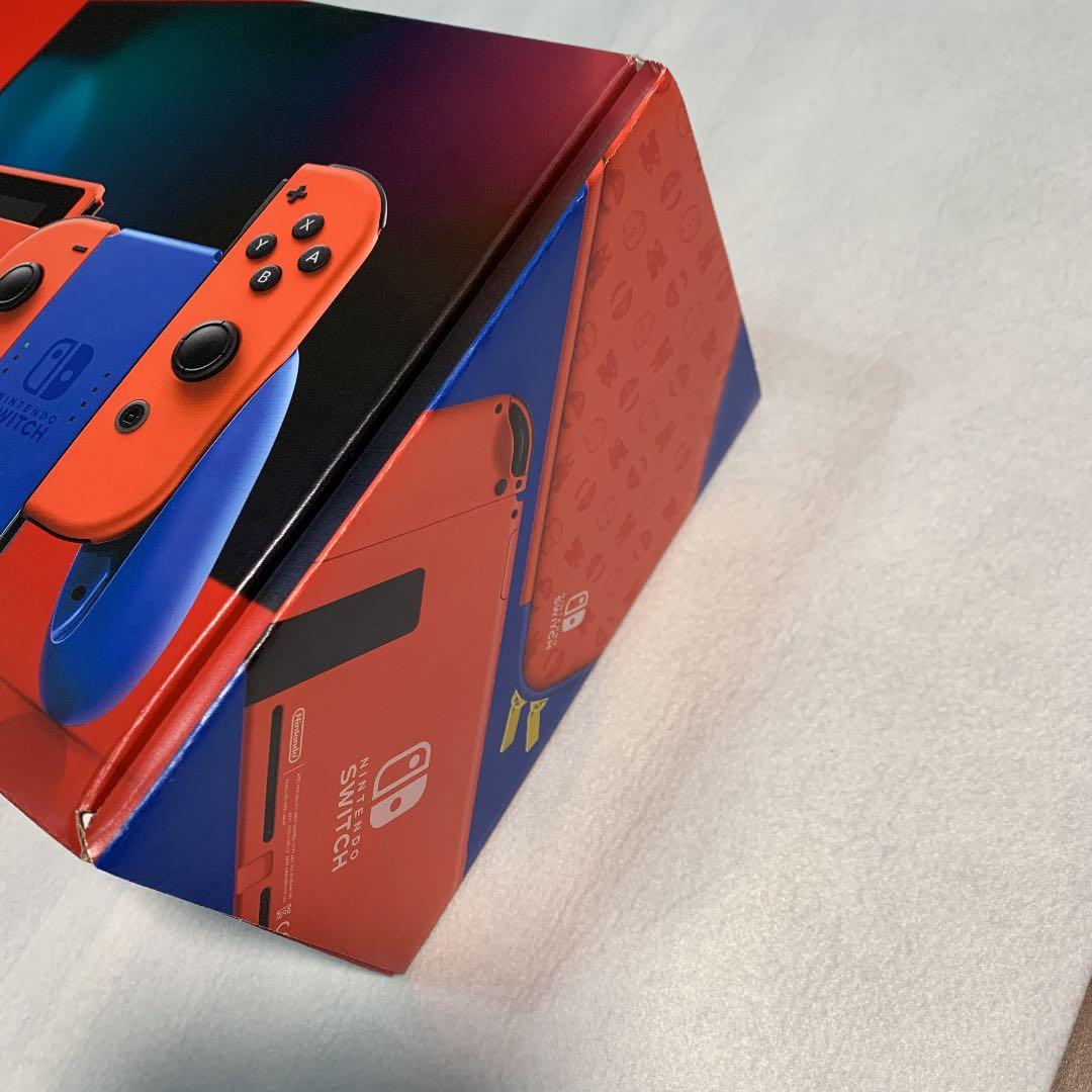 【新品、未開封品】ニンテンドースイッチ マリオレッド×ブルーセット