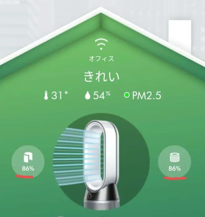 Dyson Hot + Cool HP04｜温冷風・空気清浄　リモコン付