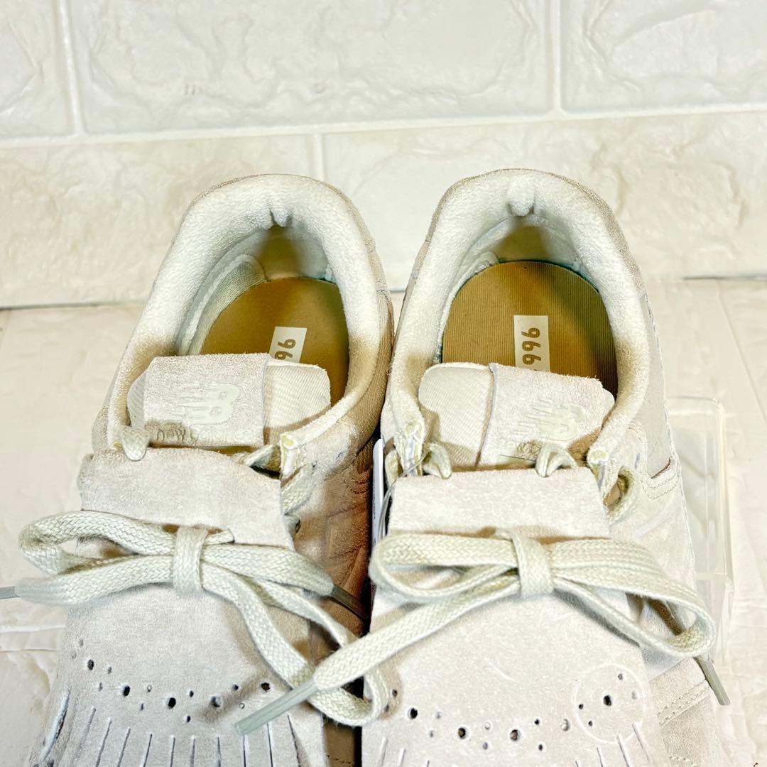 ニューバランス WL996 レディース スニーカー オフホワイト タッセル付