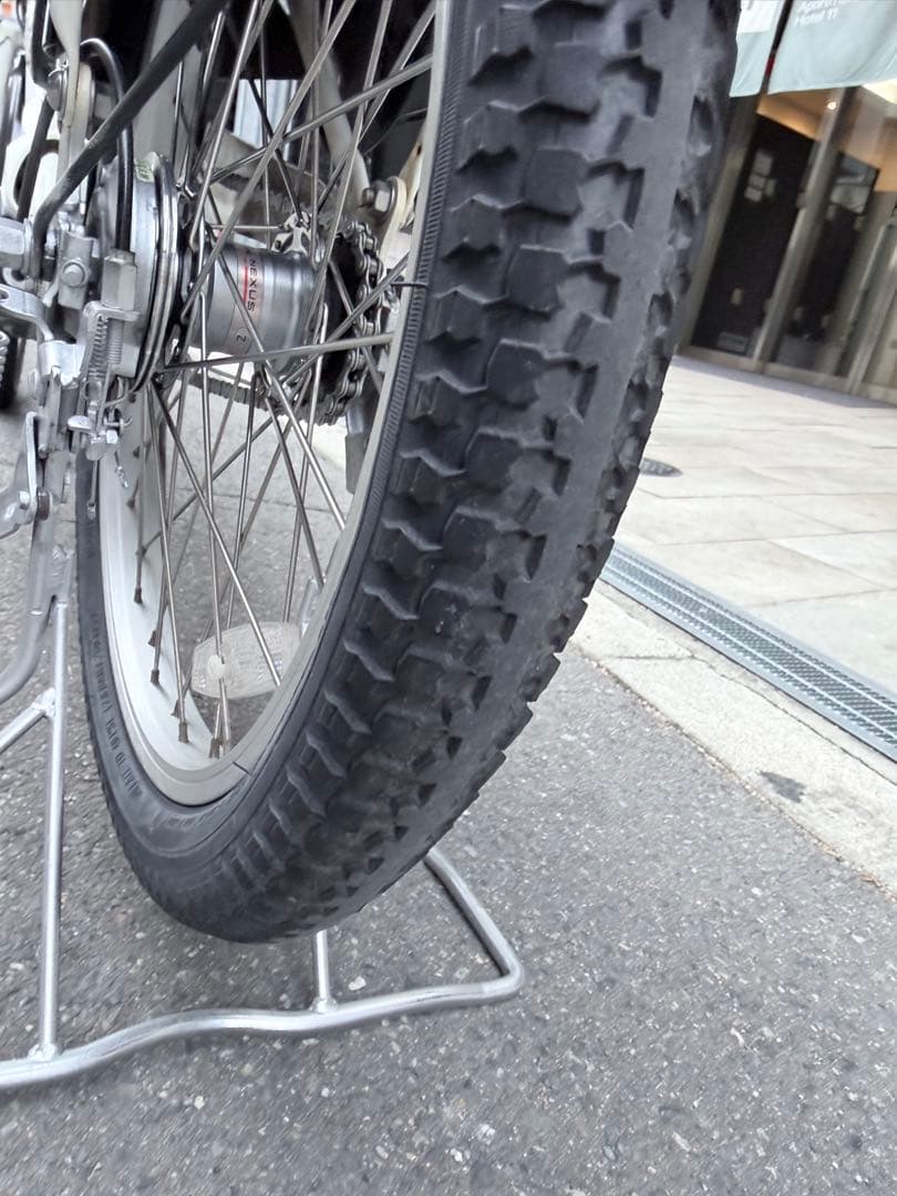 子供乗せ　3人　パナソニック　電動アシスト自転車 チャイルドシート付き ホワイト