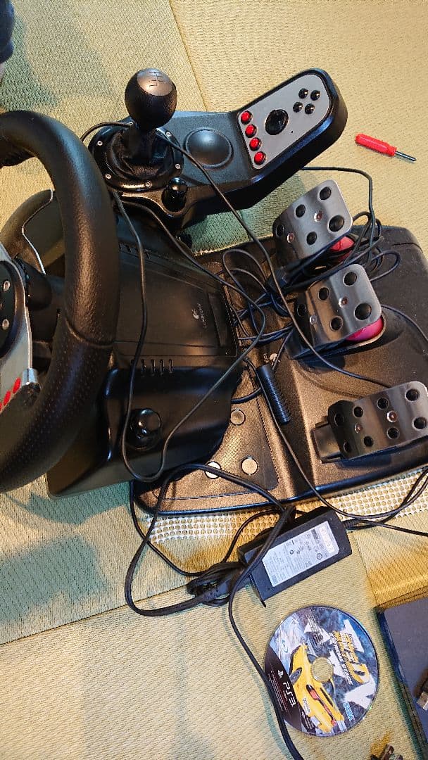 ロジクール イニシャルＤ プレステ2 セット