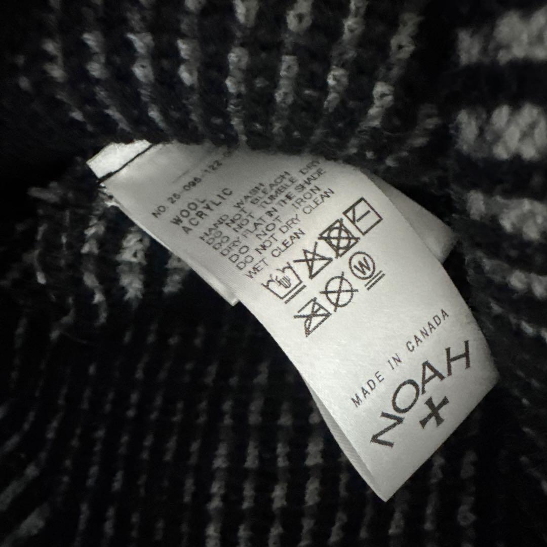 かつきくん着用　NOAH tri color beanie グレー