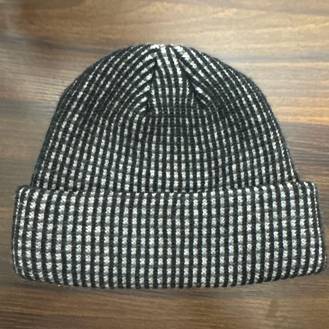 かつきくん着用　NOAH tri color beanie グレー