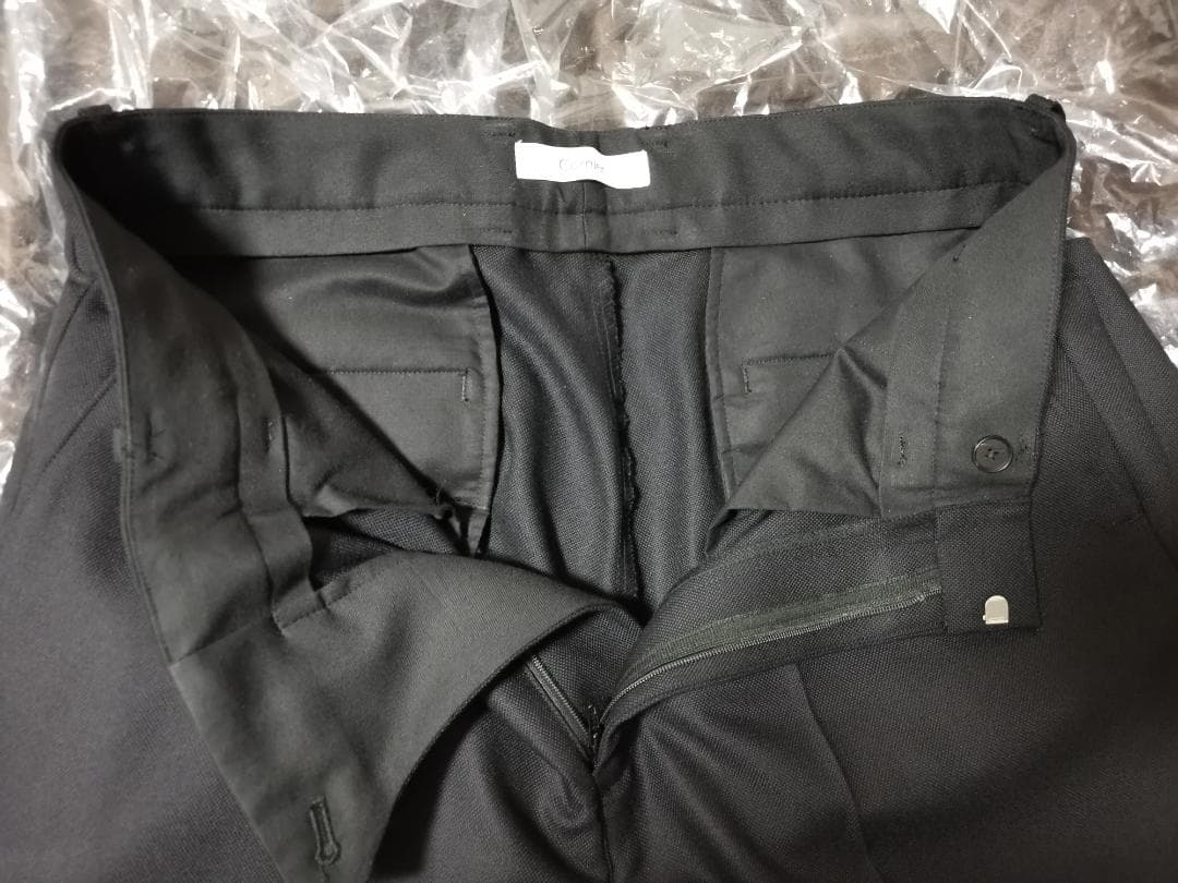 Cornier Super140's WOOL MAT SLACKS 未使用品