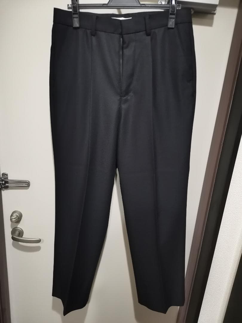 Cornier Super140's WOOL MAT SLACKS 未使用品