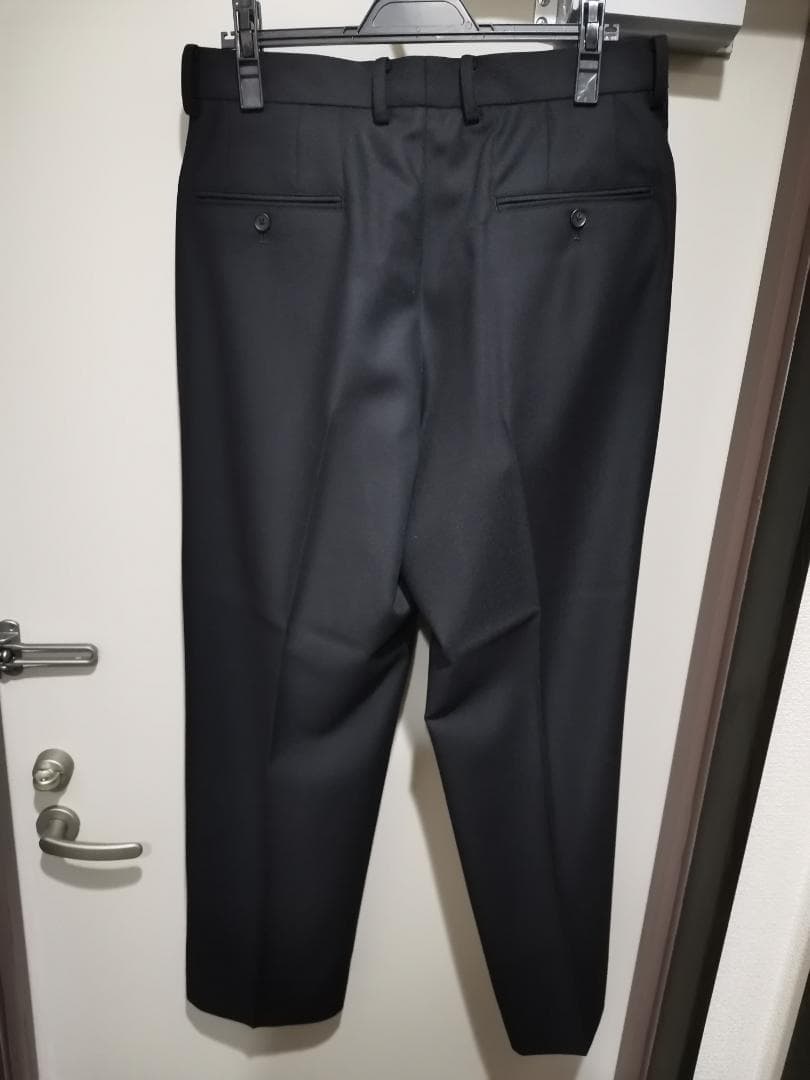 Cornier Super140's WOOL MAT SLACKS 未使用品