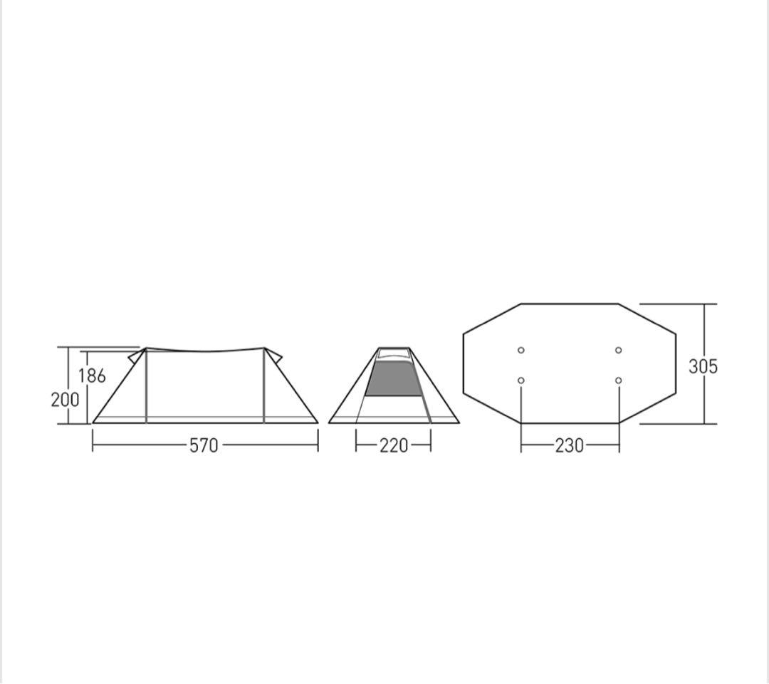 美品！Twin Cresta T/C キャンプテント　フルセット
