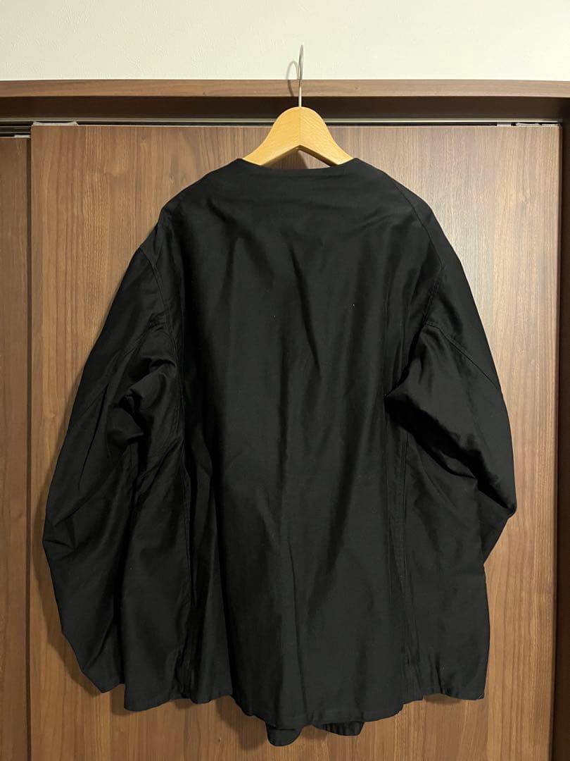 comoli コモリ 21ss コットンサテン ハンティングジャケット