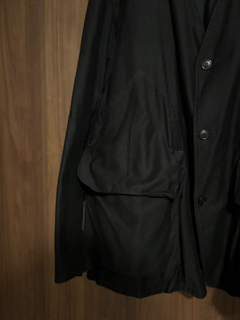 comoli コモリ 21ss コットンサテン ハンティングジャケット