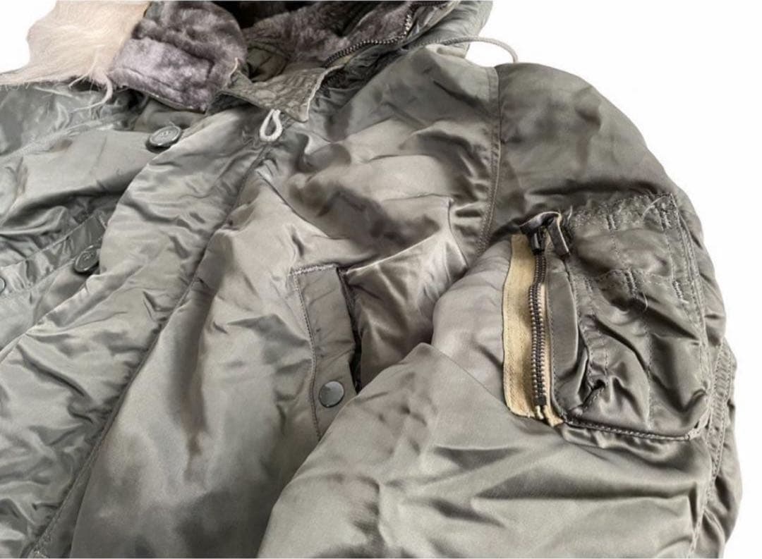 N2B実物 フライトジャケット1977年製　MIL-J-6278F ALPHA