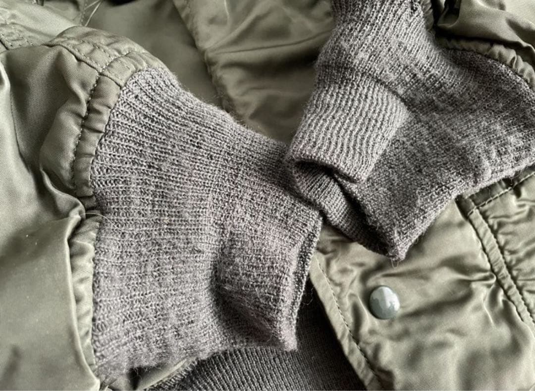 N2B実物 フライトジャケット1977年製　MIL-J-6278F ALPHA