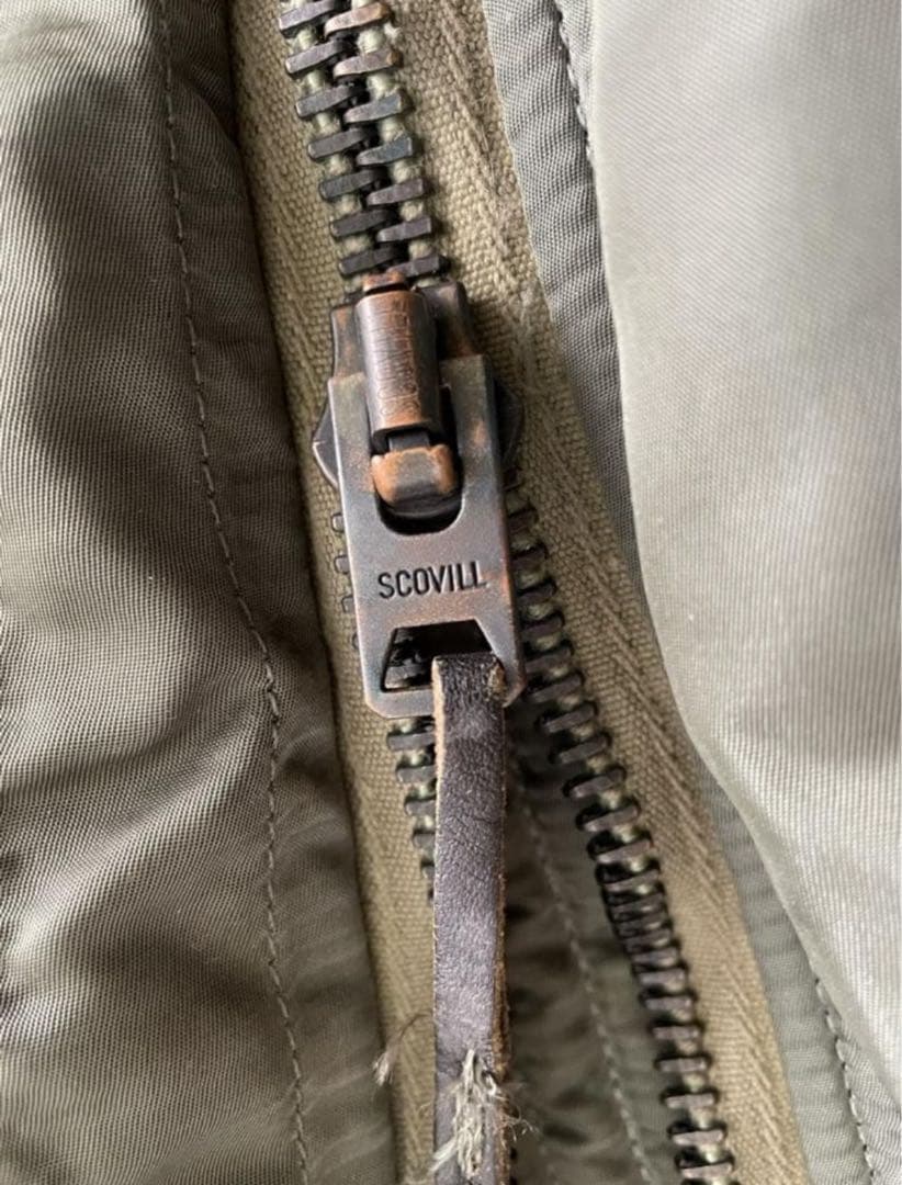 N2B実物 フライトジャケット1977年製　MIL-J-6278F ALPHA