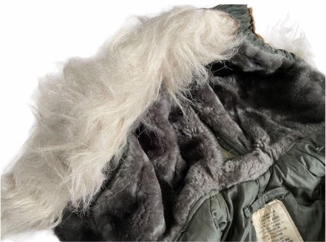 N2B実物 フライトジャケット1977年製　MIL-J-6278F ALPHA