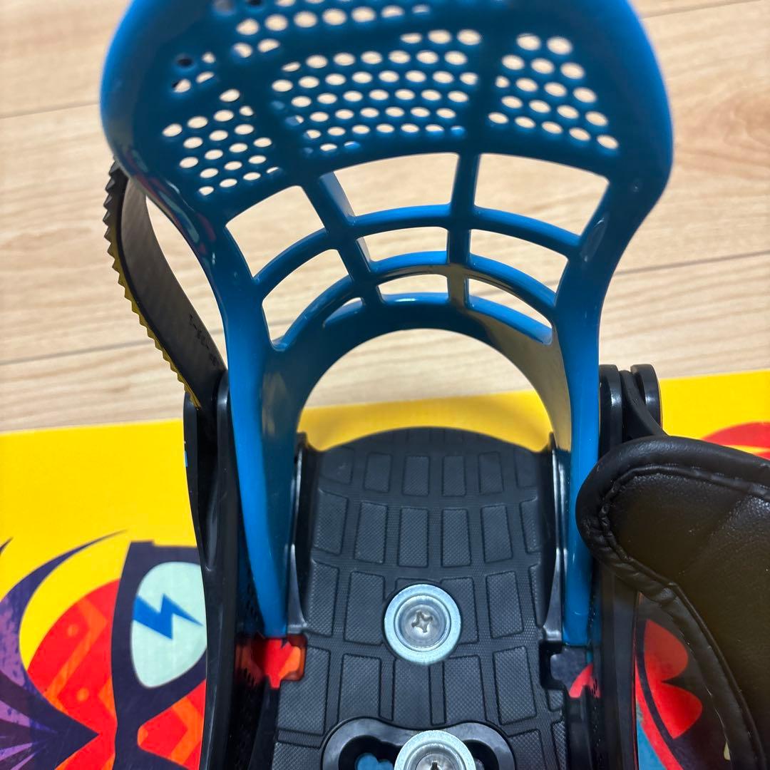【写真追加】　サロモン スノーボード100cm　ビンディング　キッズ　2点セット