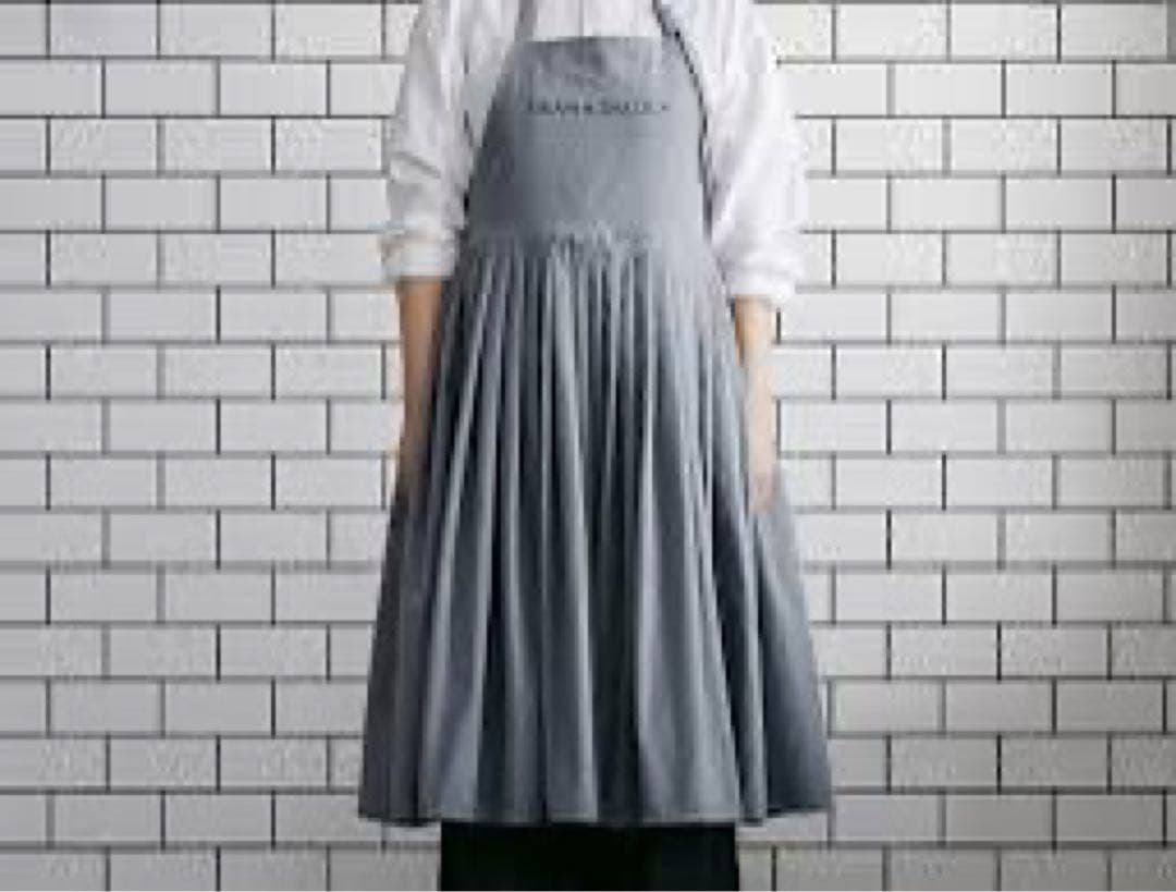 BEAMSコラボDEAN & DELUCA　エプロン グレー