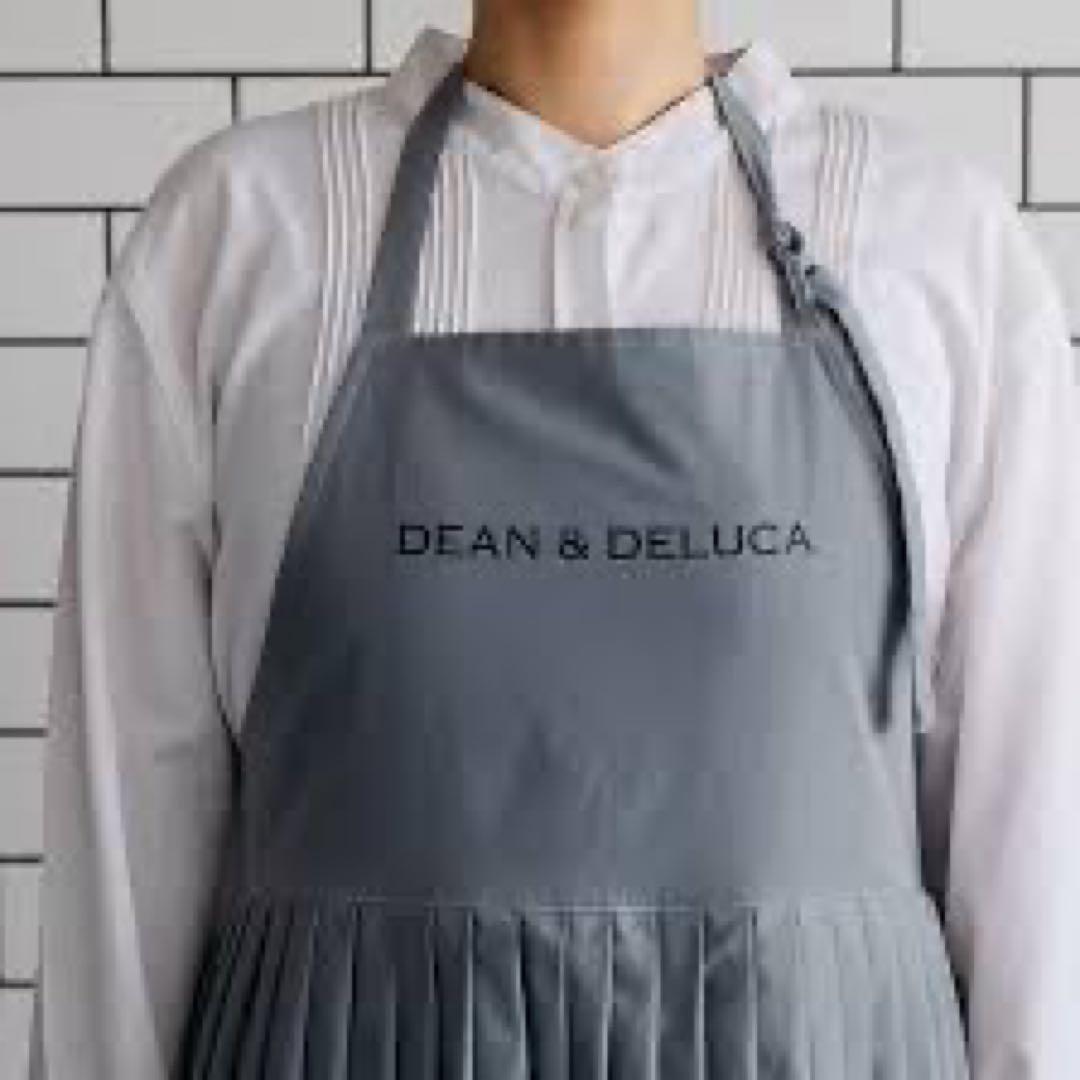 BEAMSコラボDEAN & DELUCA　エプロン グレー