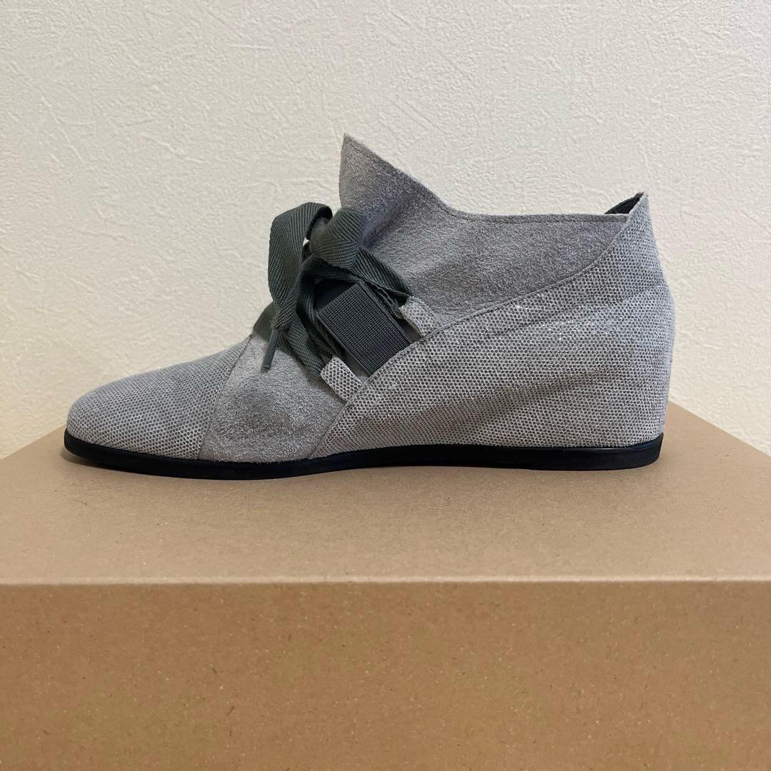 Miss Kyoukoミスキョウコ 靴 コンフォートシューズ リボン グレー