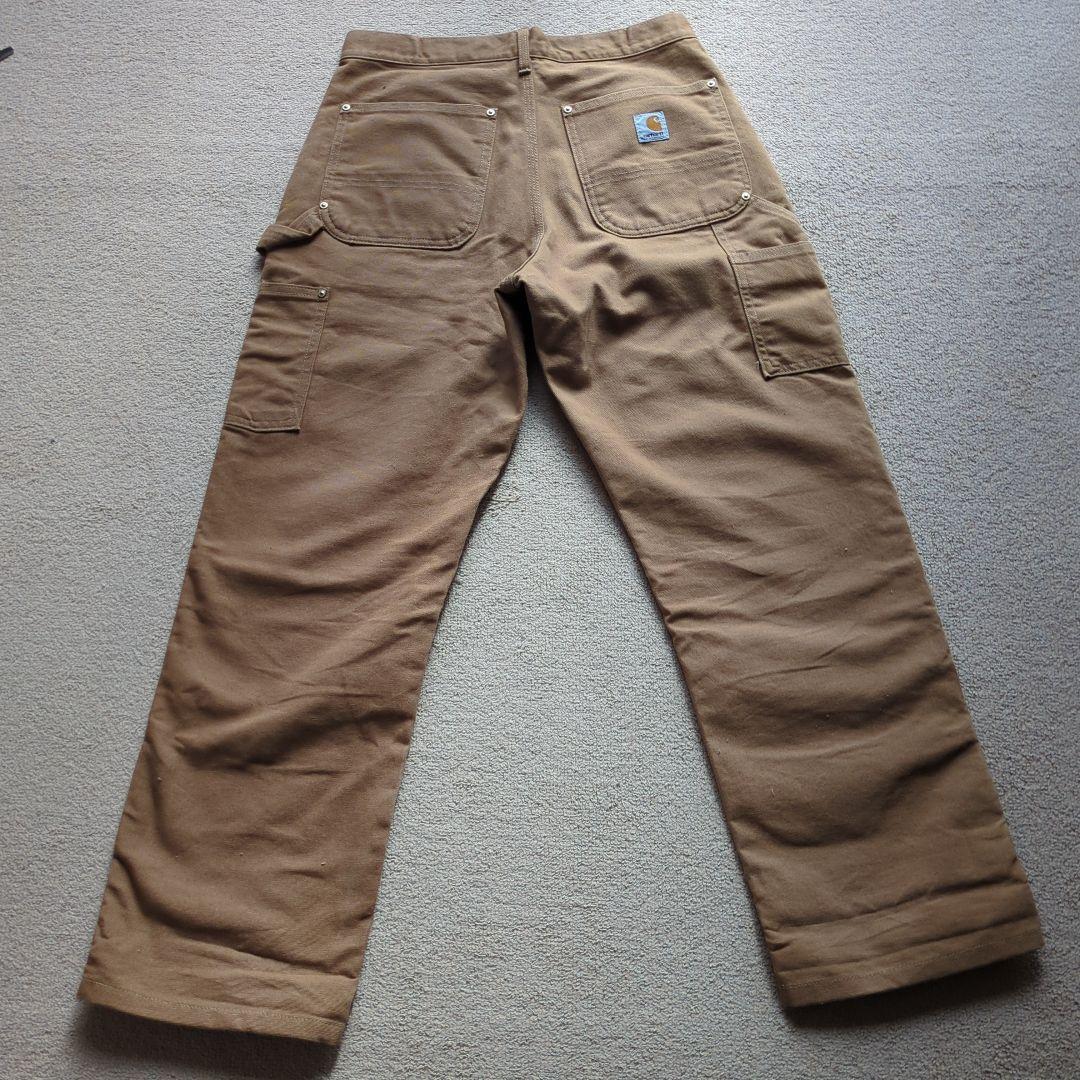USA製 Carhartt ダブルニー 美品 ダンガリーフィット アメリカ