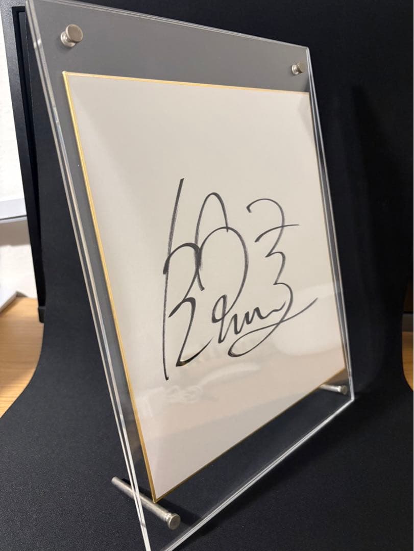 錦織圭 直筆サイン アクリルフレーム付
