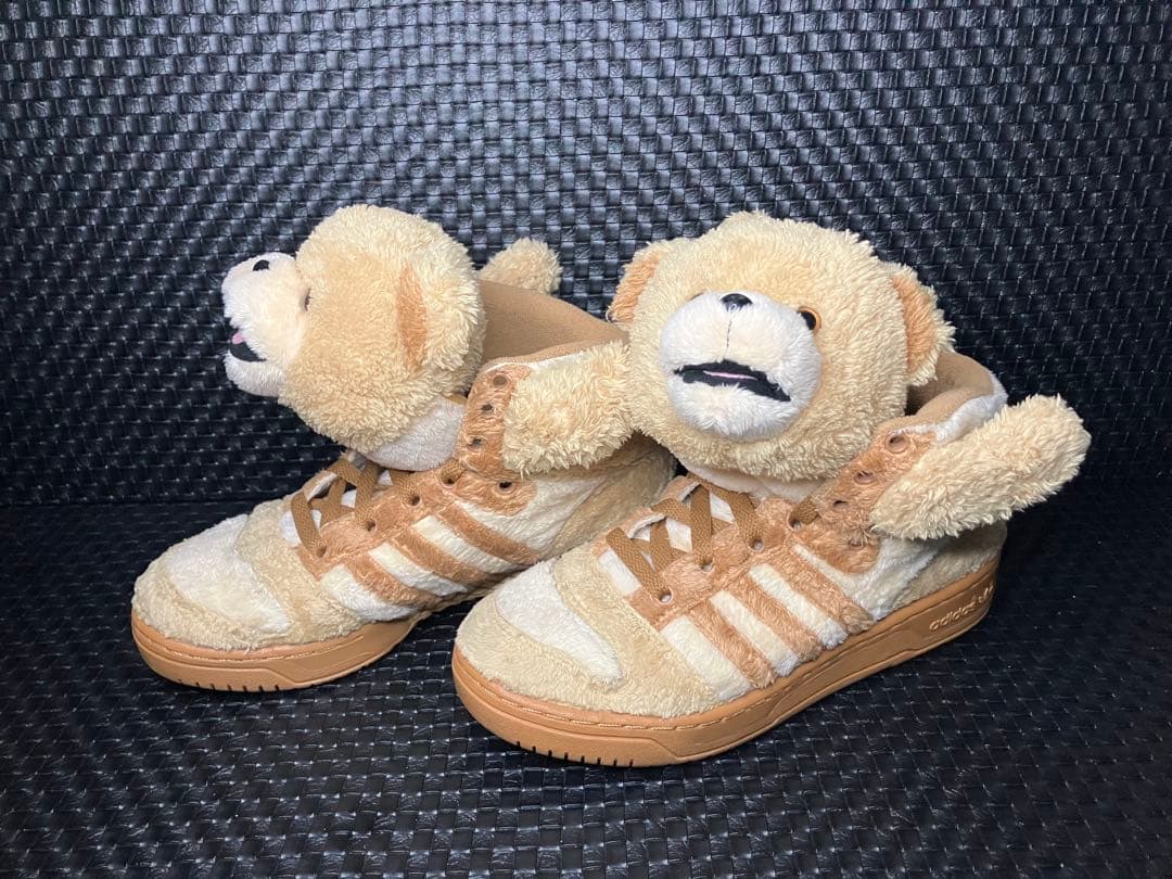 アディダス adidas ジェレミー・スコット ハイカット　クマ　ベアー