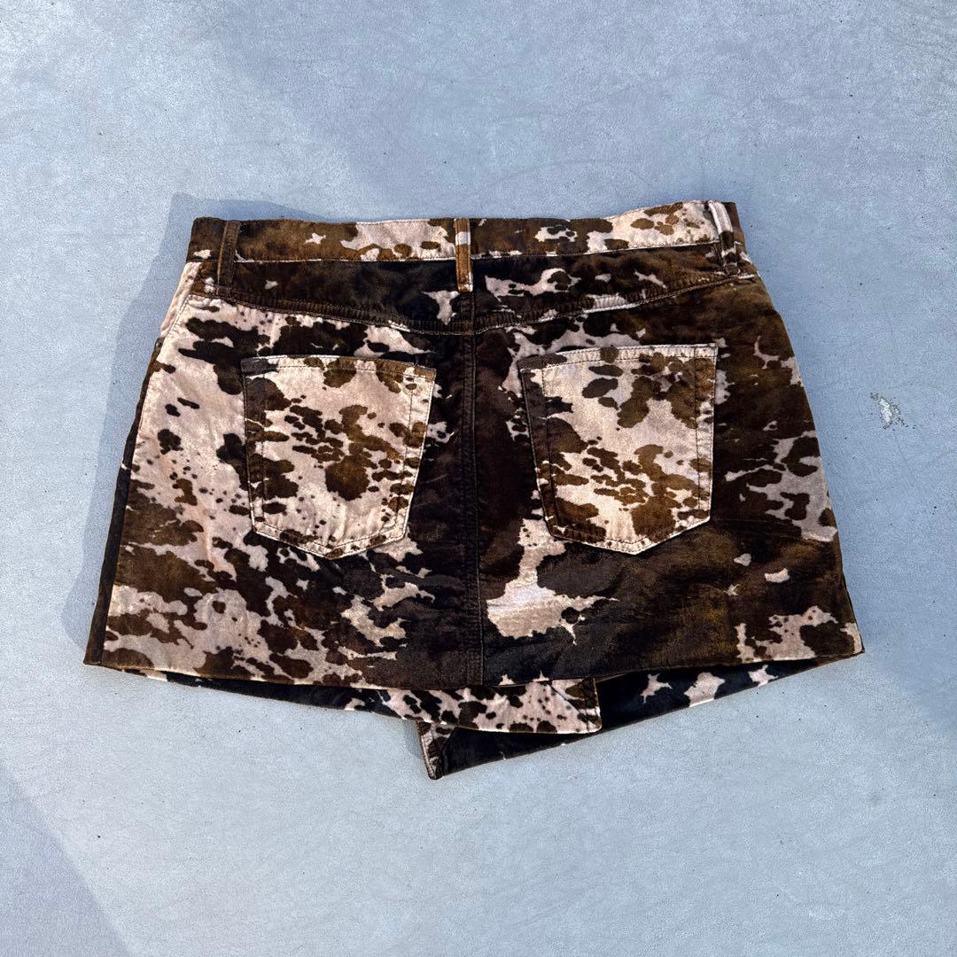 【Acne studios】アニマル柄巻きスカート