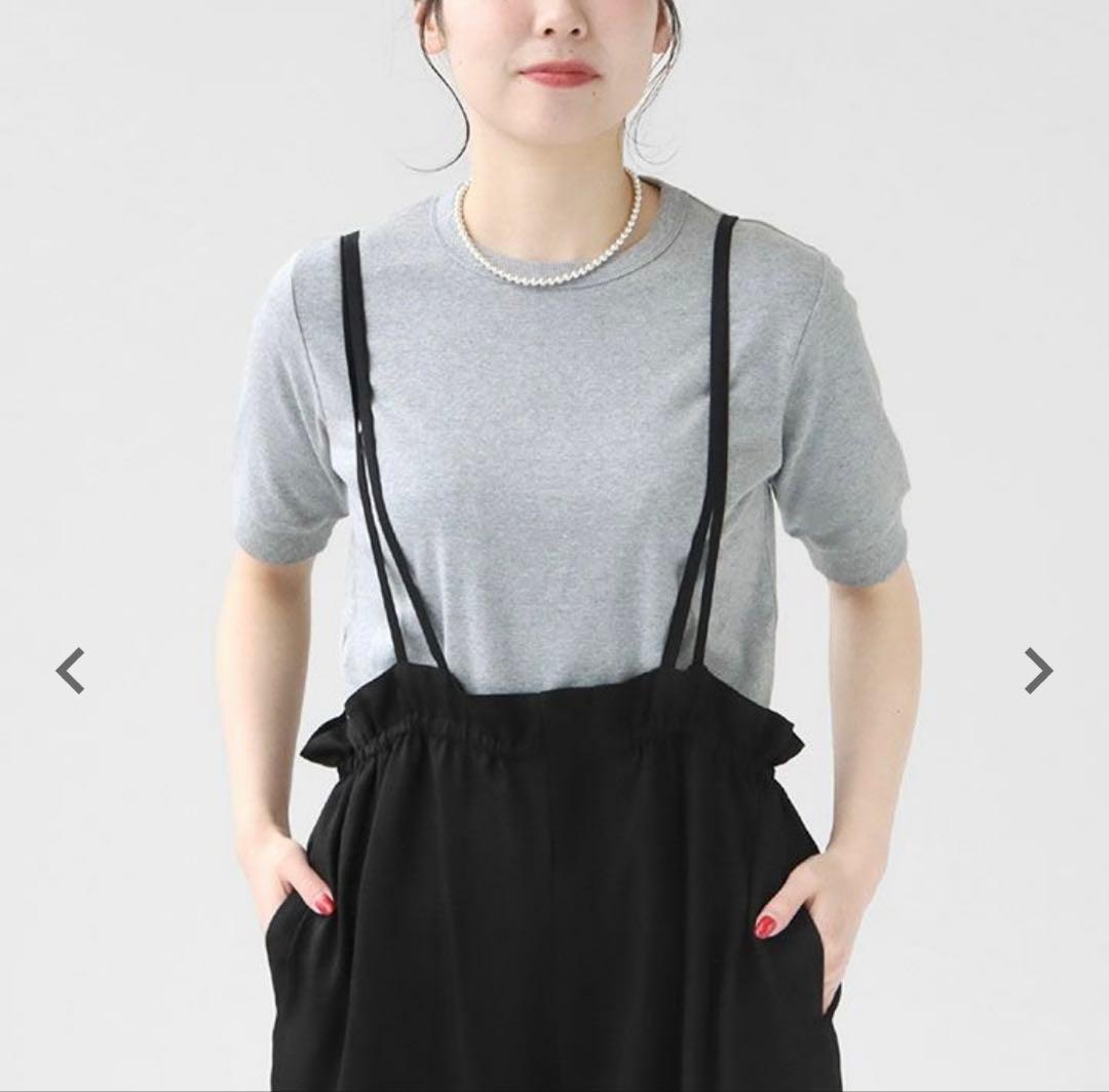 ⭐︎本日限定値下げ⭐︎SACRA ブラック サロペット　ブラック