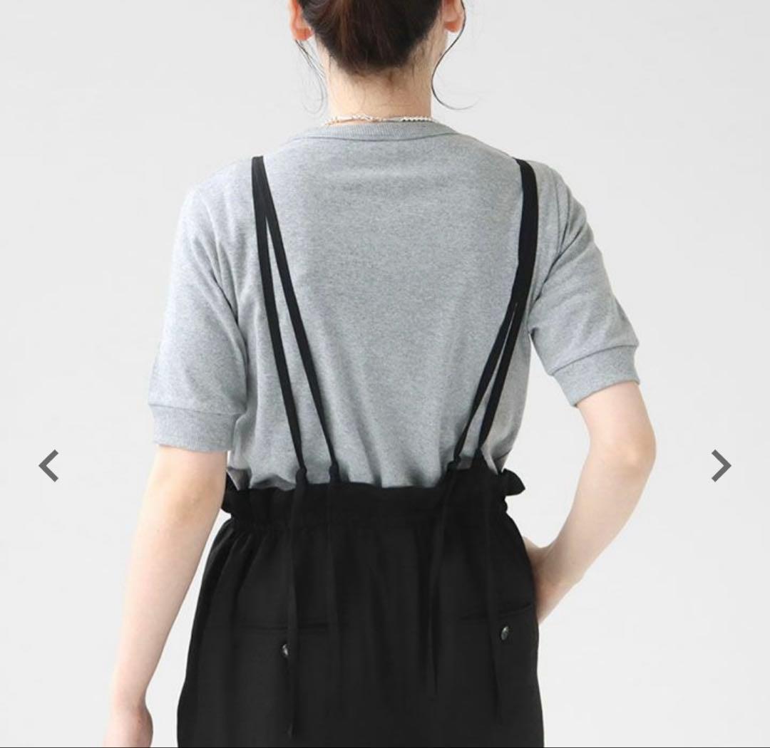 ⭐︎本日限定値下げ⭐︎SACRA ブラック サロペット　ブラック