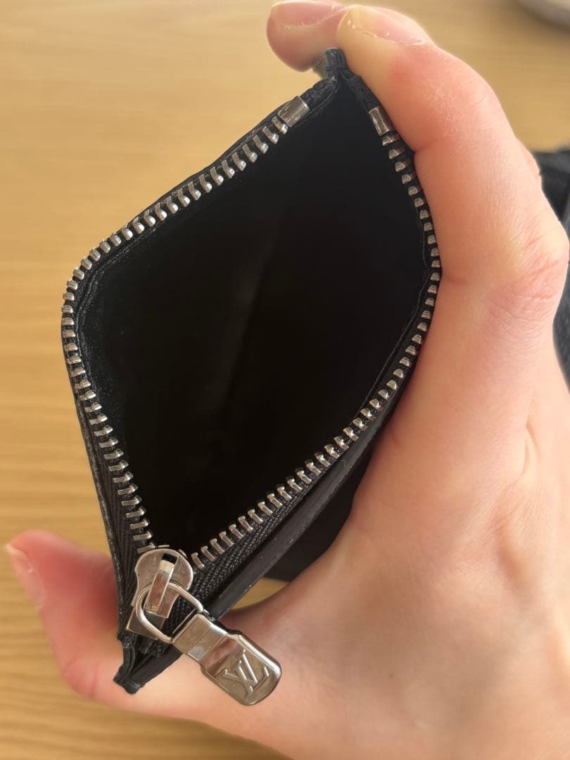 Louis Vuitton ブラック 三つ折り財布