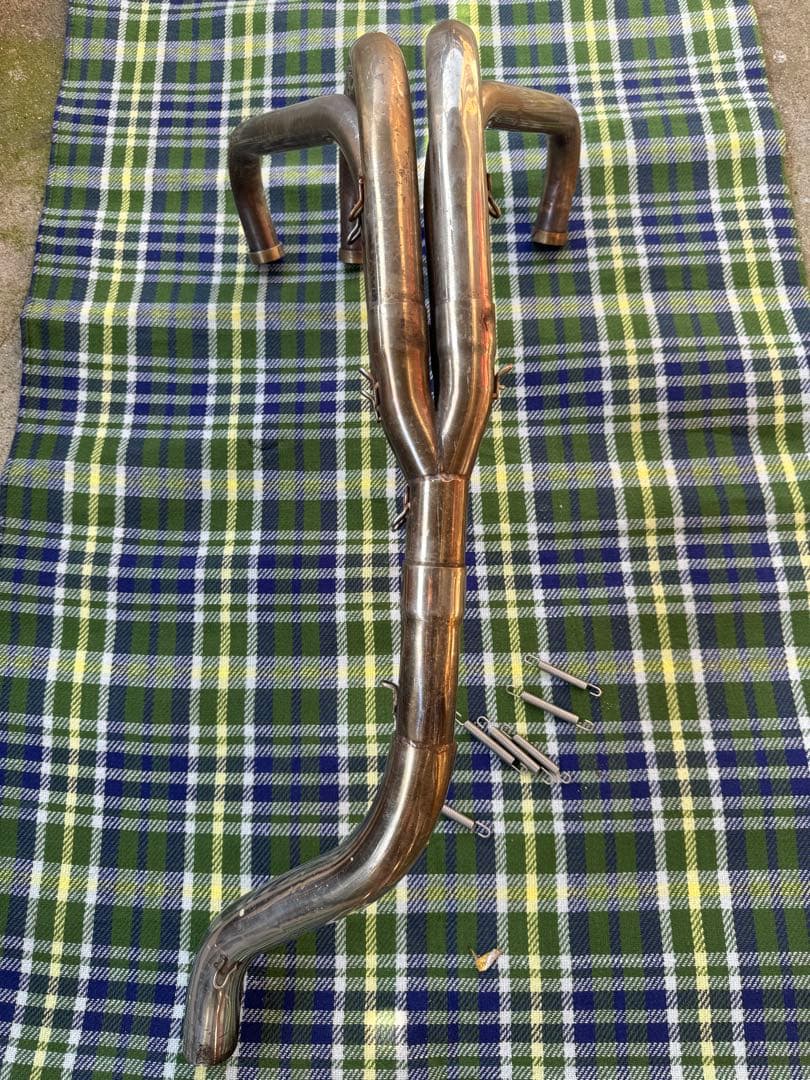 番長管　ステンレス　45パイ　CBR400F CBX400F CBX550F