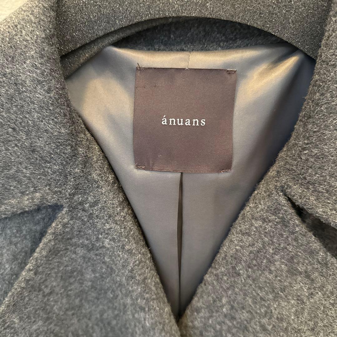 anuans リバーミドルトレンチコート